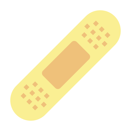 Bandaid Generic color fill icon