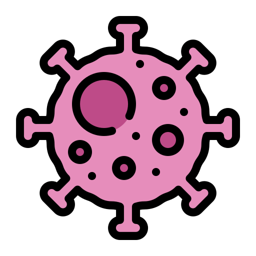 코로나 바이러스 Generic color lineal-color icon