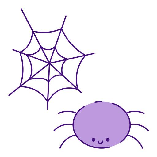 Spider web Generic color lineal-color icon