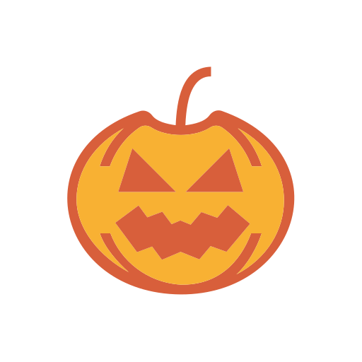 Halloween pumpkin Generic color lineal-color icon