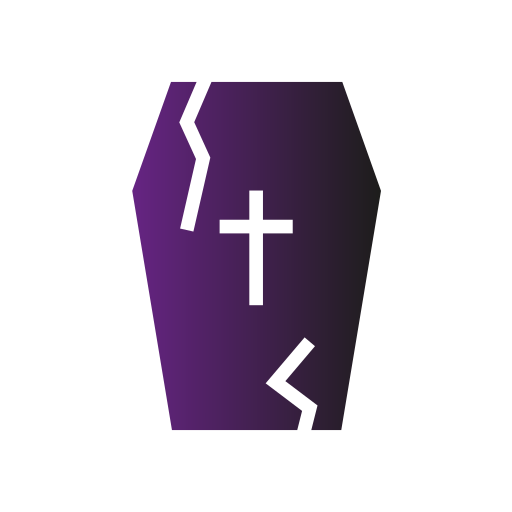 Coffin Generic gradient fill icon