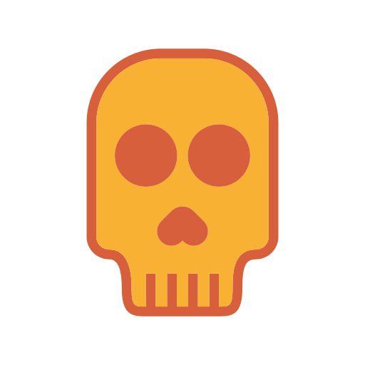 Skull Generic color lineal-color icon