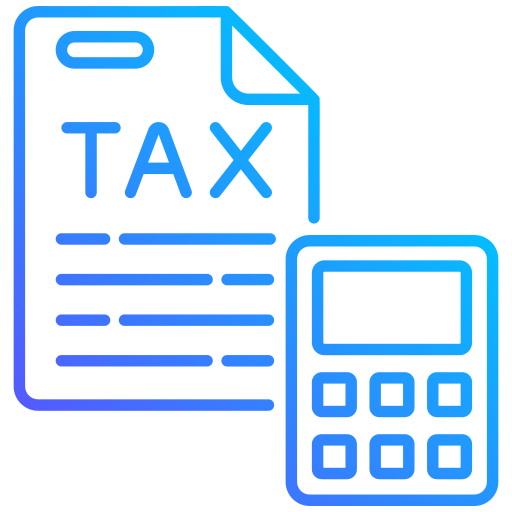 Taxes Generic gradient outline icon