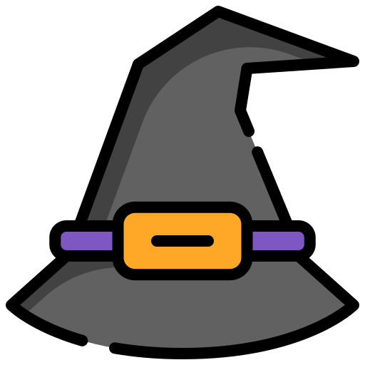 Witch hat Generic color lineal-color icon