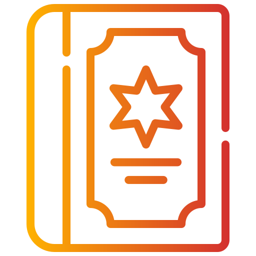 Spell book Generic gradient outline icon
