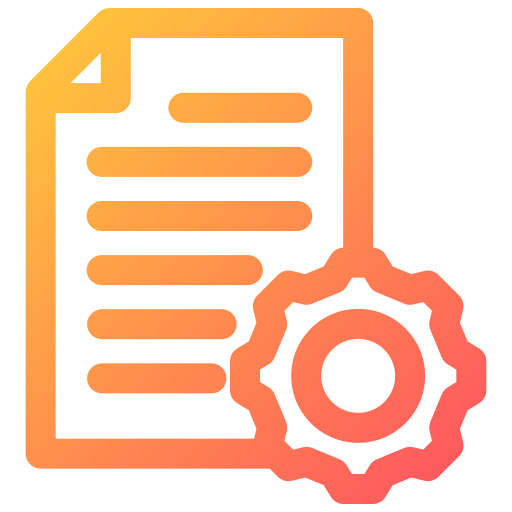 system zarządzania treścią Generic gradient outline ikona