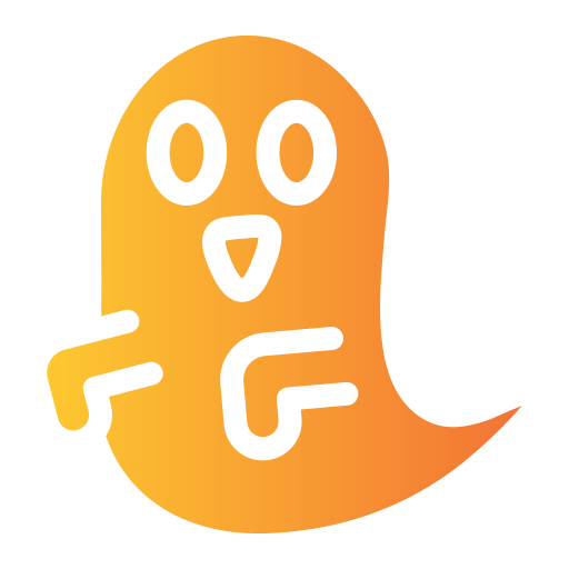 Ghost Generic gradient fill icon