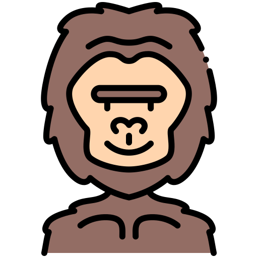 bigfoot Generic color lineal-color icon