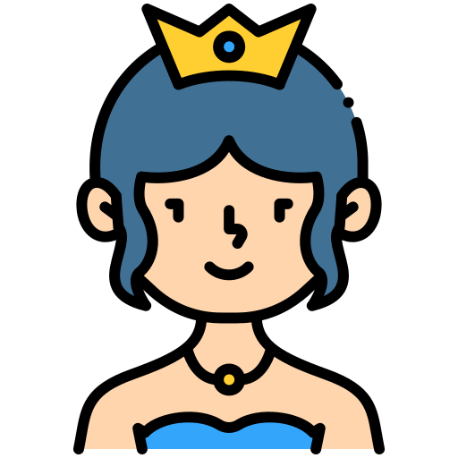 prinzessin Generic color lineal-color icon