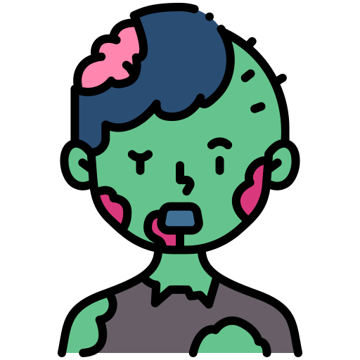 Zombie Generic color lineal-color icon