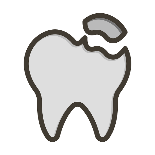 Dental filling Generic color lineal-color icon