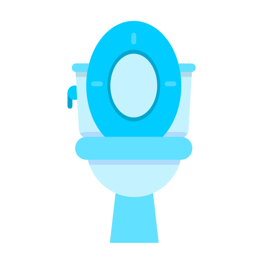 화장실 Generic color fill icon