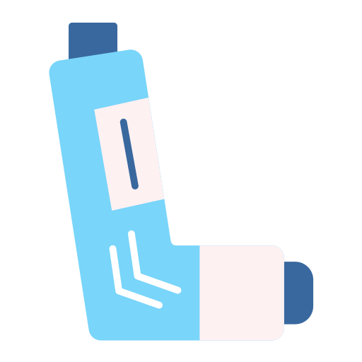 inhalador Generic color fill icono