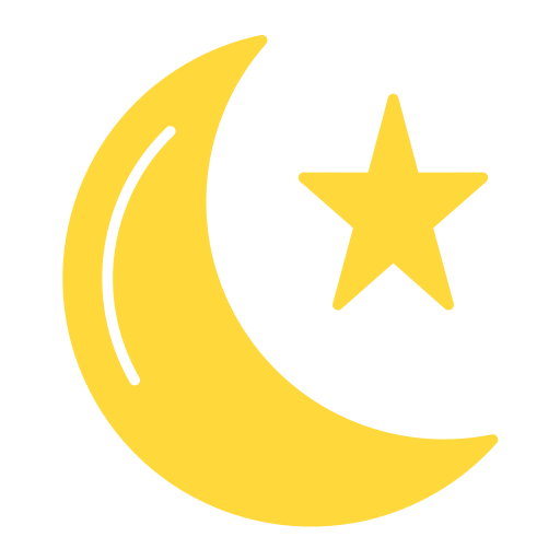 Moon Generic color fill icon