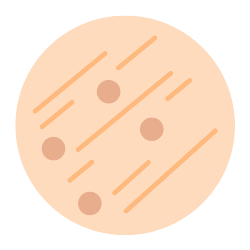 木星 Generic color fill icon