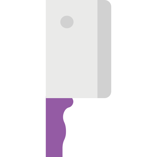 cuchilla de carnicero Generic color fill icono