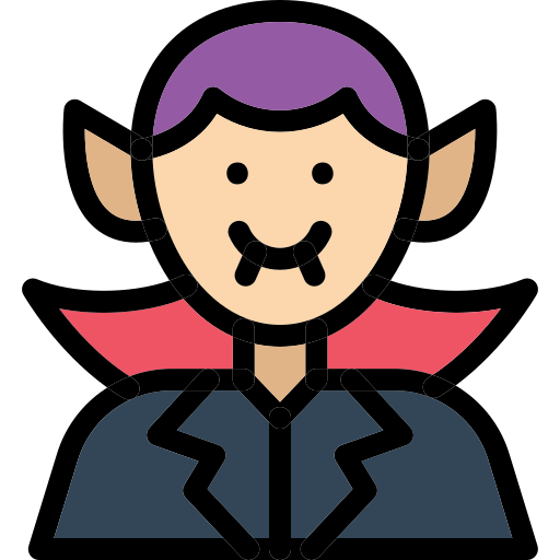 dracula Generic color lineal-color icon