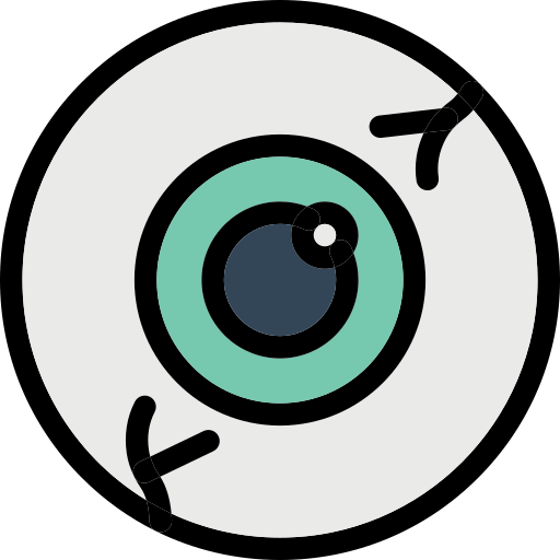 oogbol Generic color lineal-color icoon