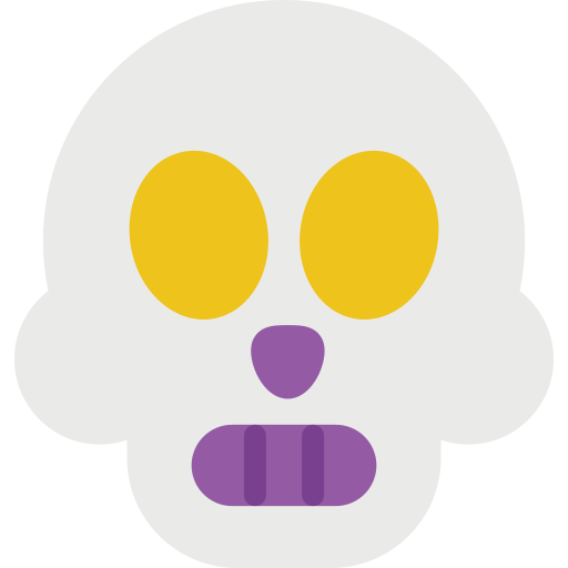 czaszki Generic color fill ikona