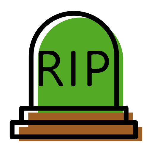 墓石 Generic color lineal-color icon