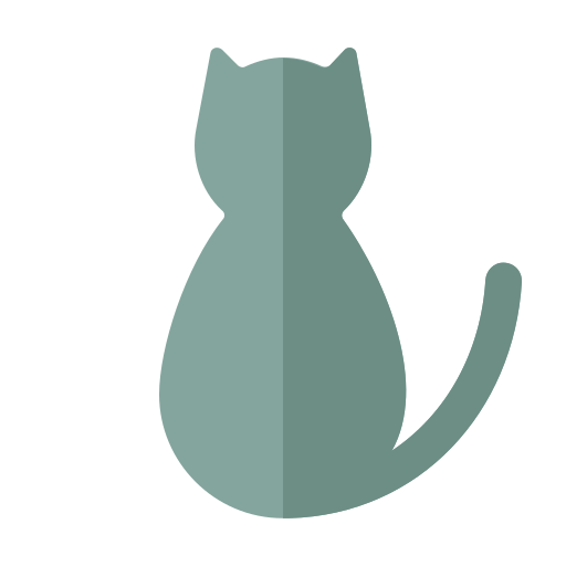 gatto Generic color fill icona