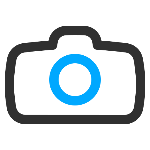 カメラビデオ Generic color outline icon