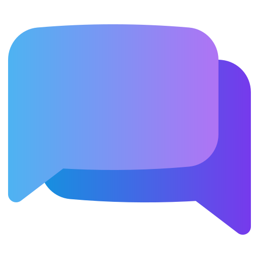 chat-blasen Generic gradient fill icon
