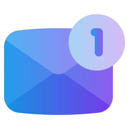 email benachrichtigung Generic gradient fill icon