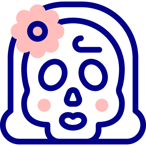 catrina Detailed Mixed Lineal color icon