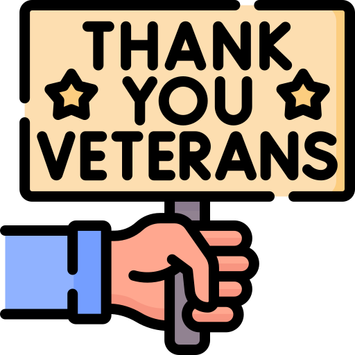 Veterans day Special Lineal color icon