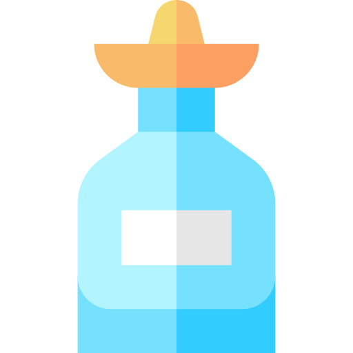 tequila Basic Straight Flat ikona