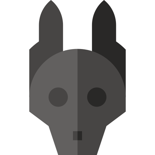 xoloitzcuintle Basic Straight Flat icono
