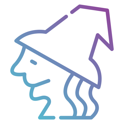 Witch Generic gradient outline icon