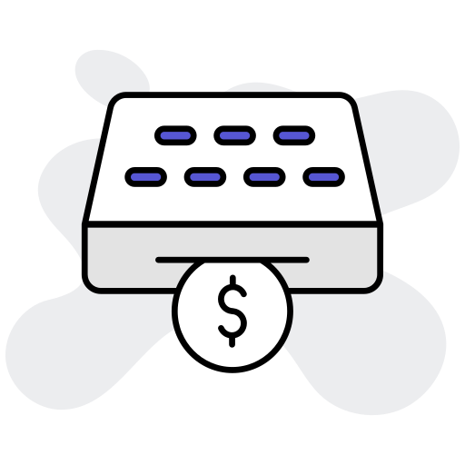 Cash machine Generic color lineal-color icon
