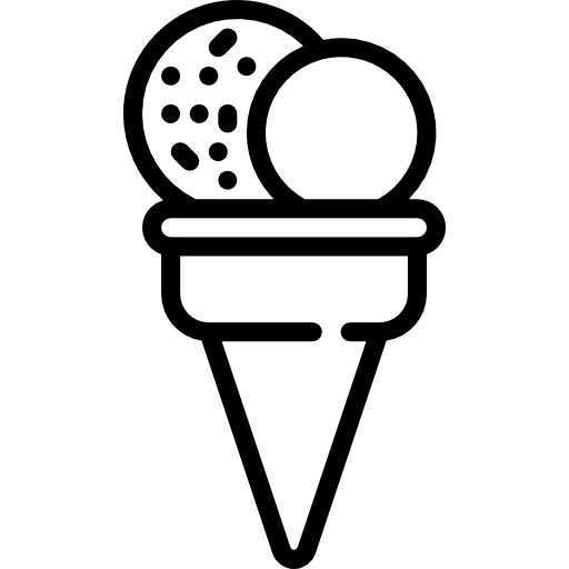 Icecream srip Lineal icon