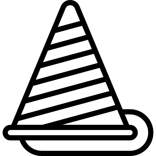 パーティーハット srip Lineal icon