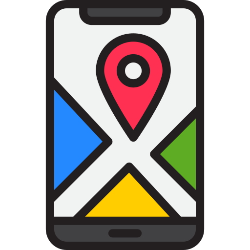 gps srip Lineal Color icon