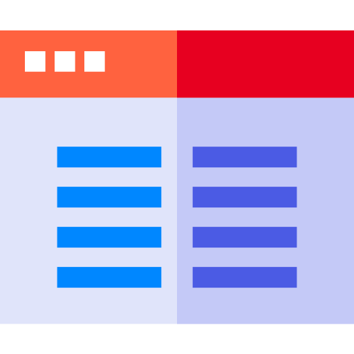 browser Basic Straight Flat icon