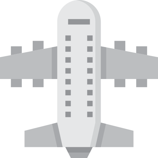 samolot itim2101 Flat ikona