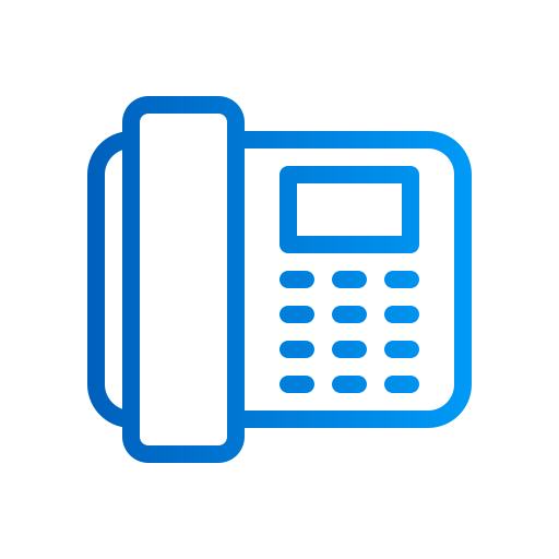 telefono Generic gradient outline icona