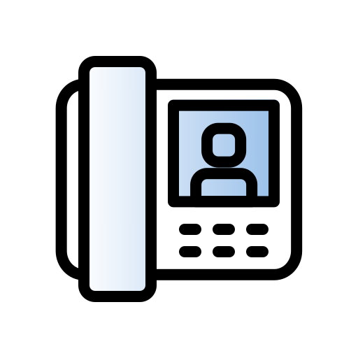 citofono Generic gradient lineal-color icona