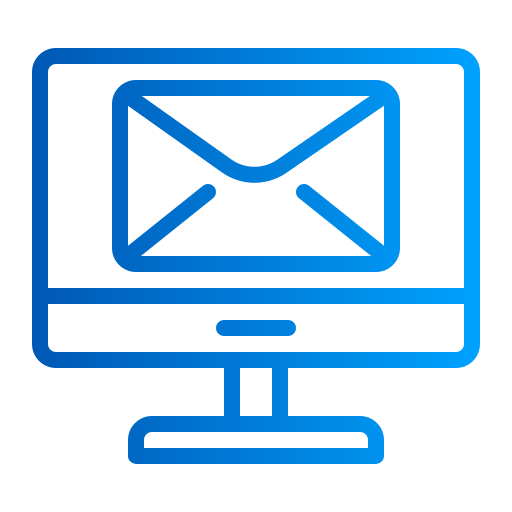 Email marketing Generic gradient outline icon