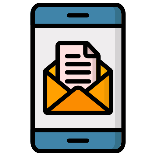 mobile e-mail Generic color lineal-color icon