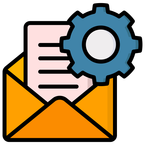 ustawienia poczty e-mail Generic color lineal-color ikona