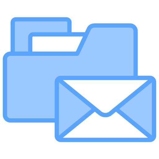 Папка электронной почты Generic color lineal-color иконка