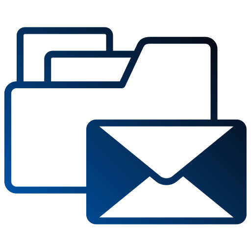 Email folder Generic gradient fill icon