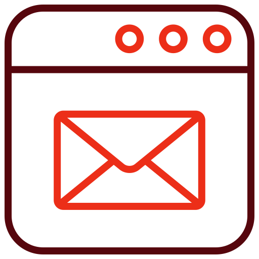 Web mail Generic color outline icon