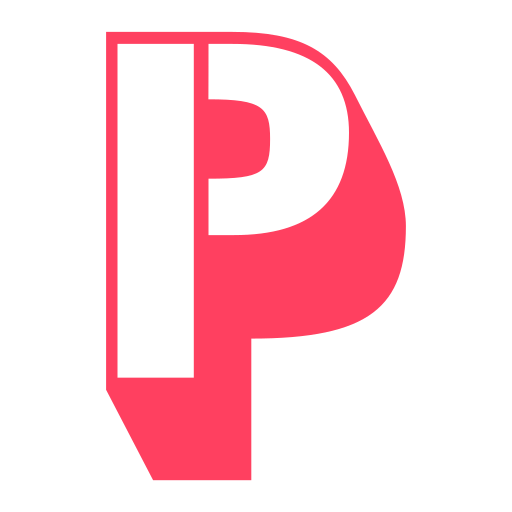 Letter p Generic color fill icon