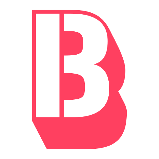 lettera b Generic color fill icona