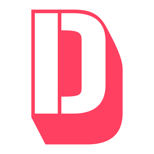 litera d Generic color fill ikona